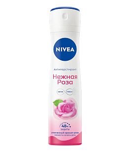 Nivea Део спрей Нежная роза, 150мл