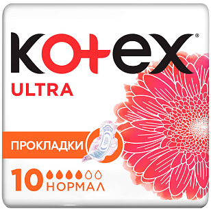 Kotex Прокладки Ультра Сетч Normal 10шт (16шт в, кор)