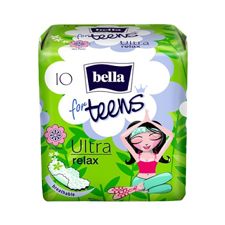 Bella for teens Ultra relax Прокладки супертонкие, 10шт