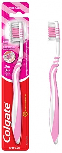 Colgate Зубная щетка ЗигЗаг забота о деснах мягкая