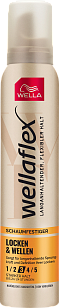 Wella Wellaflex Мусс для волос Locken&Wellen Кудри и волны СФ 3, 200мл
