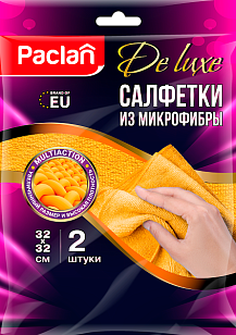 Paclan Тряпка универсальная Practi Micro 32x32см 2шт