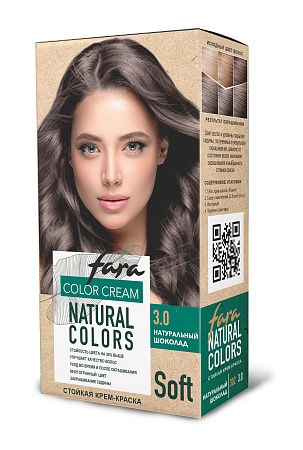 Fara Natural Colors Soft Краска для волос 302 Натуральный, шоколад