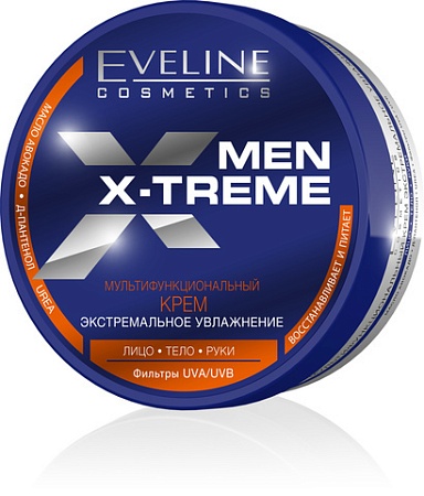 EVELINE Men X-Treem Крем Мультифункциональный Экстремальное увлажнение 200, мл