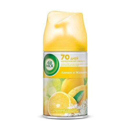 Air Wick Баллон сменный Женьшень и лимон, 250мл