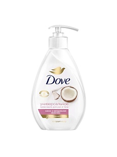 DOVE Жидкое мыло Кокос и миндальное молочко, 250мл