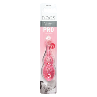 R.O.C.S. PRO Baby Зубная щетка детская от 0 до 3, лет