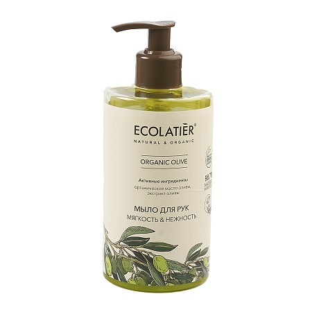 Ecolatier Green Organic Olive Мыло для рук Мягкость и Нежность 460, мл