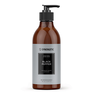 SYNERGETIC Жидкое мыло Black pepper/Черный перец 380мл