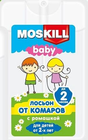 Москилл Лосьон-спрей от комаров детский с ромашкой, 20мл