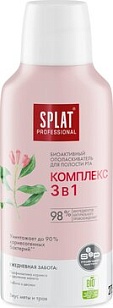 SPLAT Professional Ополаскиватель д/полости рта Комплекс 3в1 275мл