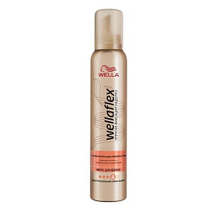 Wella Wellaflex Мусс для волос Увлажняющий комплекс ЭСФ 4, 200мл