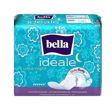 Bella Ideale Ultra Night StaySofti Прокладки супертонкие, 7шт