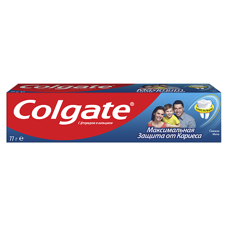 Colgate Зубная паста Максимальная защита от кариеса Свежая мята, 50мл