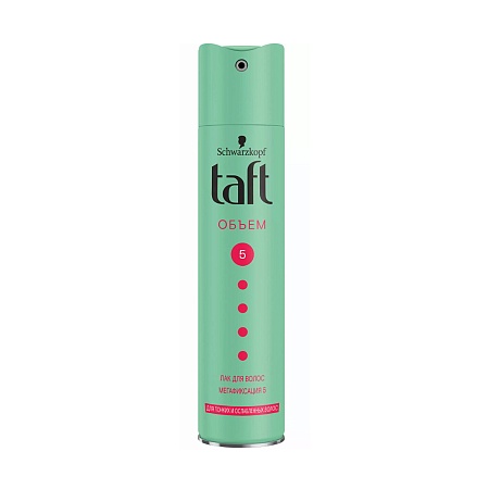 Taft Лак для волос Воздушный Объем, 225мл