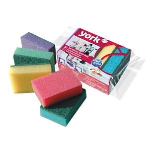 YORK Губки для посуды Макси 5шт