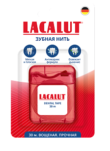 LACALUT Dental tape Зубная нить 30м