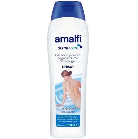 AMALFI гель для ванн и душа&quot;Dermo&quot; для всех типов кожи, 750мл