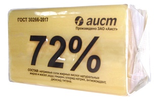 Аист Мыло хозяйственное 72% в упаковке 200г