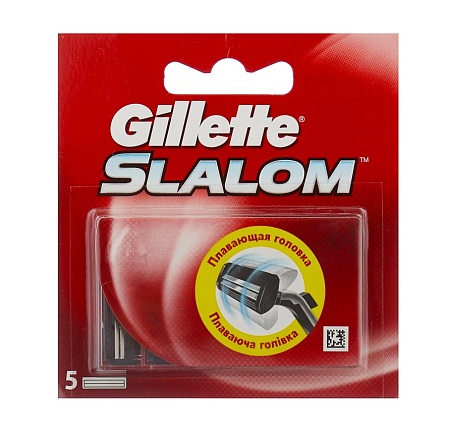 Gillette Slalom Кассеты, 5шт