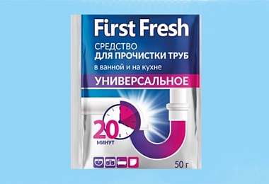 First Fresh – средства для прочистки труб с выгодой для бизнеса