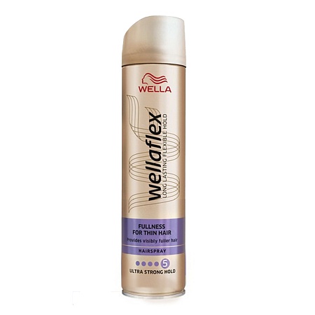 Wella Wellaflex Лак для волос Fullness For Thin Hair УСФ 5, 250мл