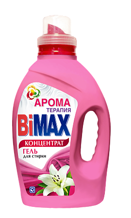 BiMax Жидкое средство для стирки Арома Терапия, 1300гр