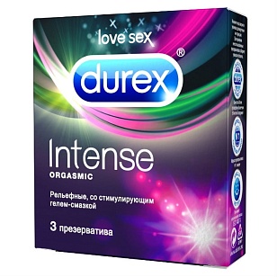 Durex Intense Orgasmic Презервативы 3шт