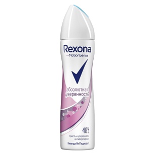 REXONA Део спрей Абсолютная Уверенность, 150мл
