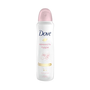 DOVE Део спрей Нежность пудры, 150мл