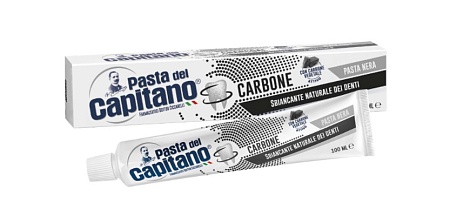 Pasta Del Capitano Зубная паста Древесный уголь, 100мл