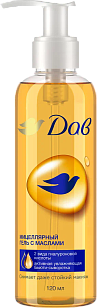 DOVE Гель мицеллярный д/снятия макияжа с маслами 120мл