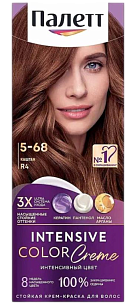 Palette Стойкая крем-краска R4 (5-68), Каштан
