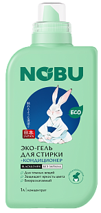 Nobu Жидкое средство для стирки с кондиционером Black&Dark гель 1л