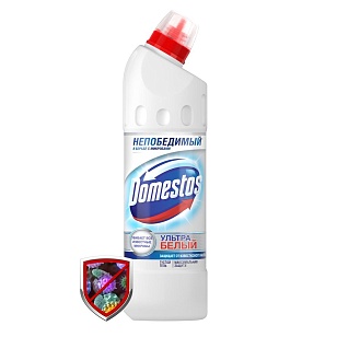 DOMESTOS Средство чистящее Ультра Белый, 500мл