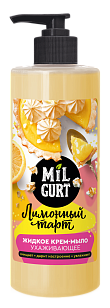 Milgurt Жидкое крем-мыло Лимонный тарт 500г