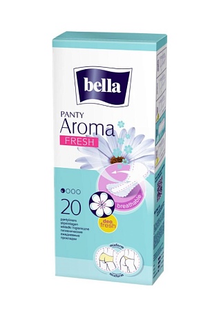 Bella Panty Aroma Fresh Прокладки ежедневные ультратонкие, 20шт