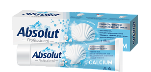 Absolut Professional Зубная паста CALCIUM Реминерализация и восстановление эмали 110г