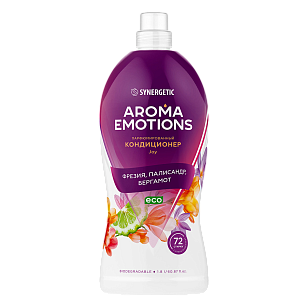 SYNERGETIC Кондиционер для белья EMOTIONS Joy/Радость 1,8л