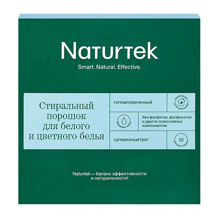 Naturtek Концентрированный универсальный порошок с Алоэ и гортензией, 1кг