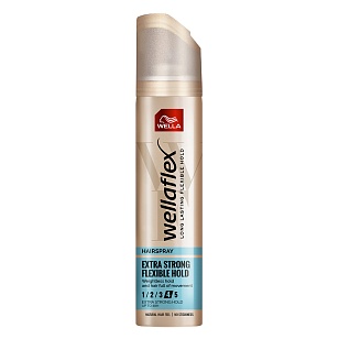 Wella Wellaflex Лак для волос Hairspray Flexible Extra Strong Hold ЭСФ 4, 75мл