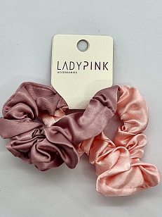 LADY PINK Набор резинок Material (светло-розовый и сиреневый), 2шт
