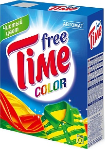Free Time Стиральный порошок Автомат Color, 350гр
