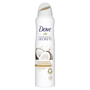DOVE Део спрей Аромат кокоса и цветка жасмина, 150мл