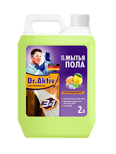 Dr.Aktiv Средство для мытья полов Морозный цитрус 2л