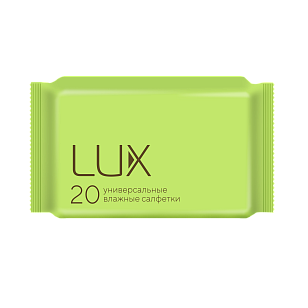 Lux Салфетки влажные универсальные 20шт