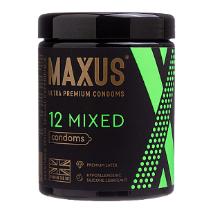 MAXUS Презервативы Mixed X-edition 12шт