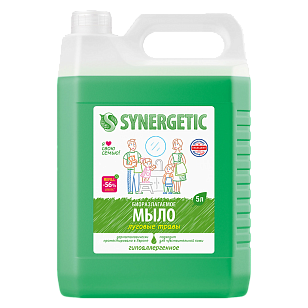 SYNERGETIC Жидкое мыло Луговые травы 5л