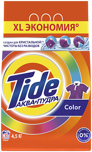 TIDE Стиральный порошок Автомат Color, 4,5кг