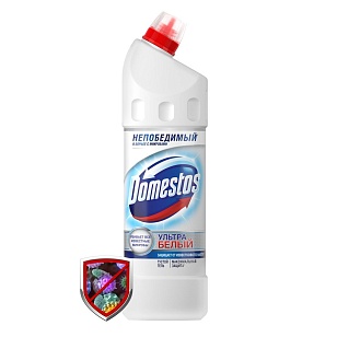 DOMESTOS Средство чистящее Ультра Белый, 1л
